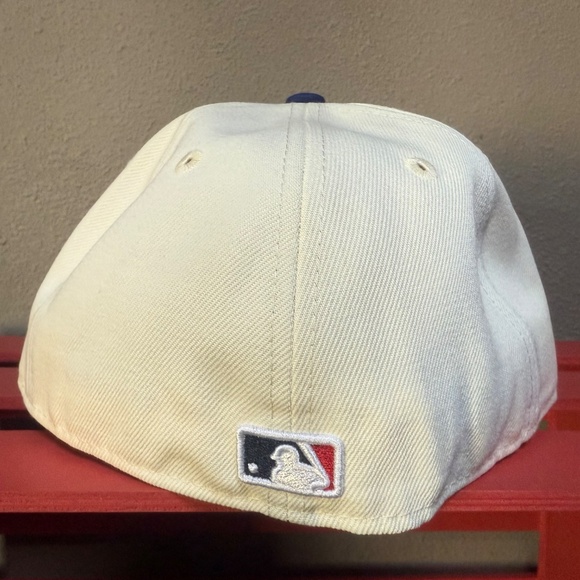 New Era 59Fifty MLB Los Angeles Dodgers Two-Tone Blue White Hat Size 7 1/4 NEW - Picture 3 of 7